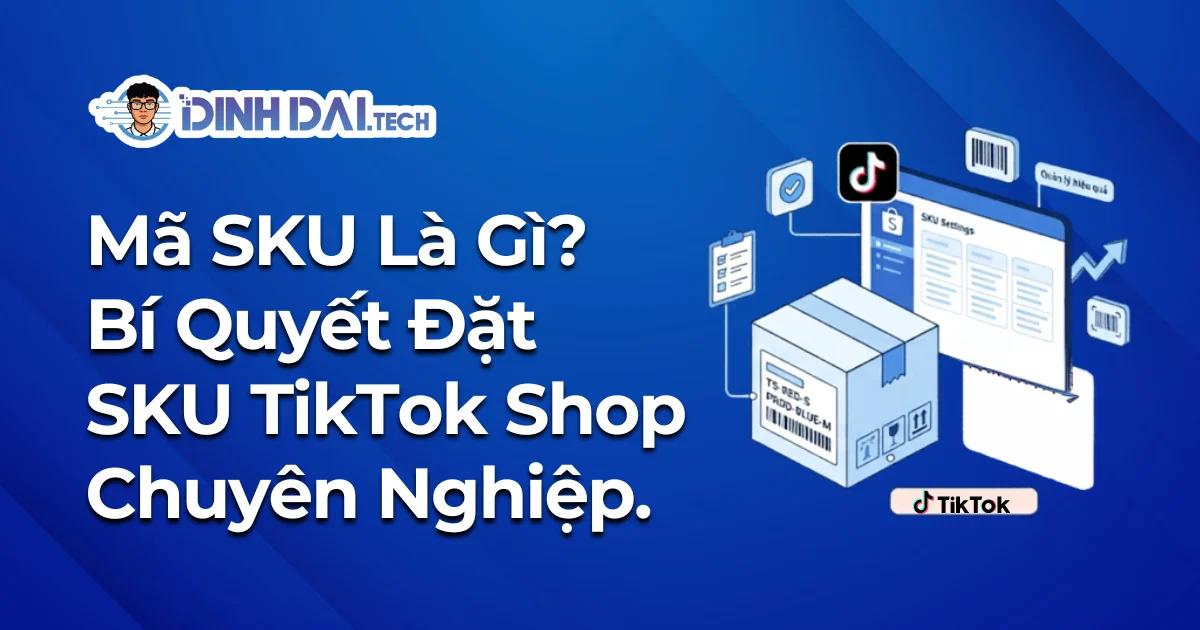 Mã SKU Là Gì? Bí Quyết Đặt SKU TikTok Shop Chuyên Nghiệp.