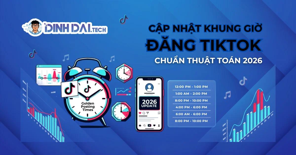 Tần suất và khung giờ đăng TikTok giúp lên xu hướng 2026